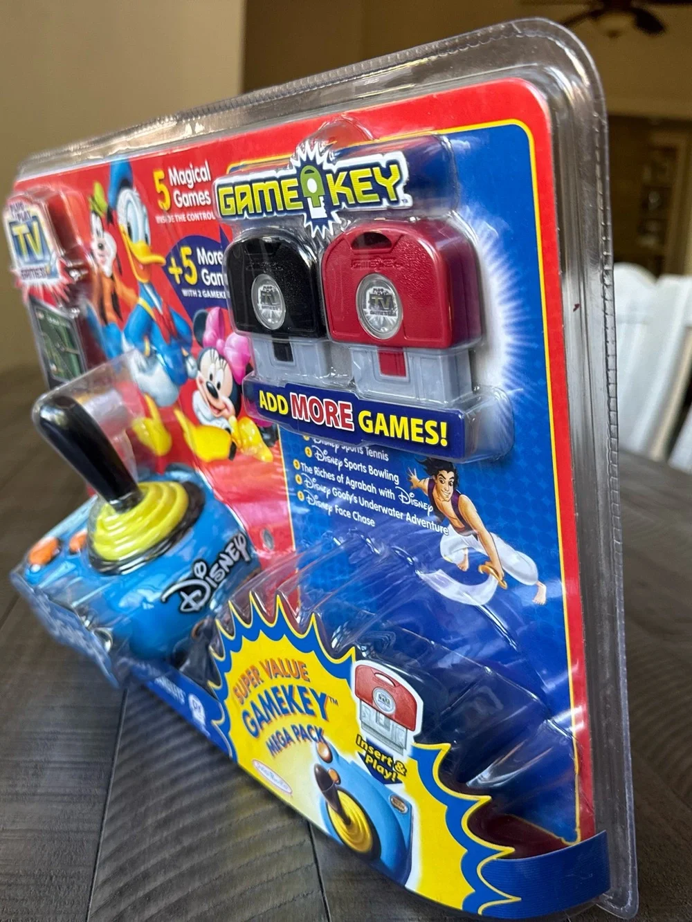 JAKKS Pacific Disney Plug it in & Play TV Games Mega Pack with 2 extra Game Keys